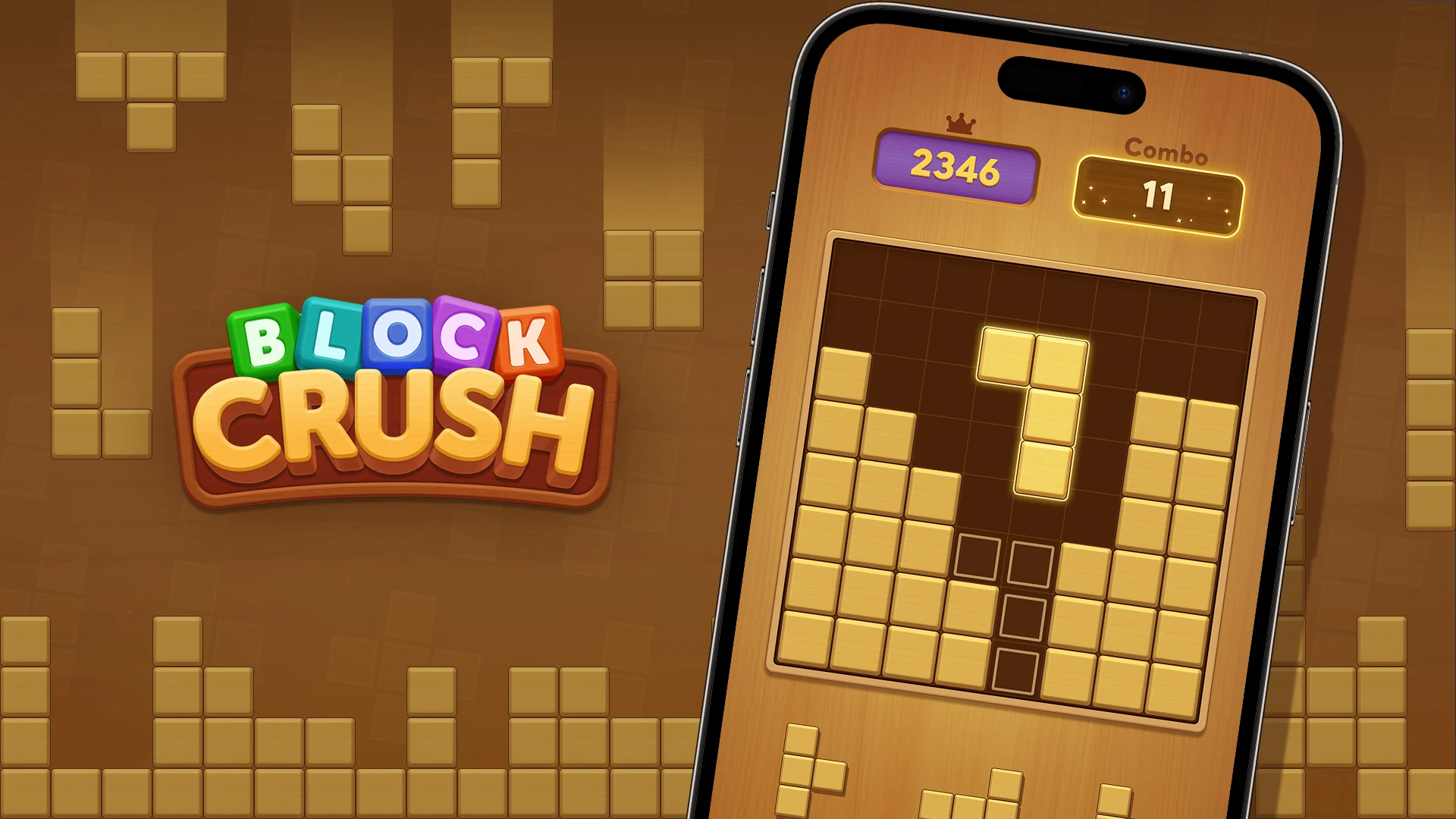Block Crush - Wood Block Blast screenshot